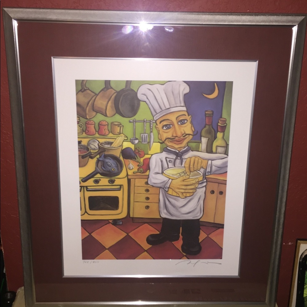 Will Rafuse HENRI LE of 950 signed 1999 Lithos
